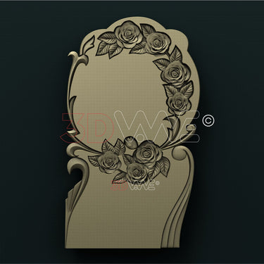 PLAQUE 3D STL 3DWave
